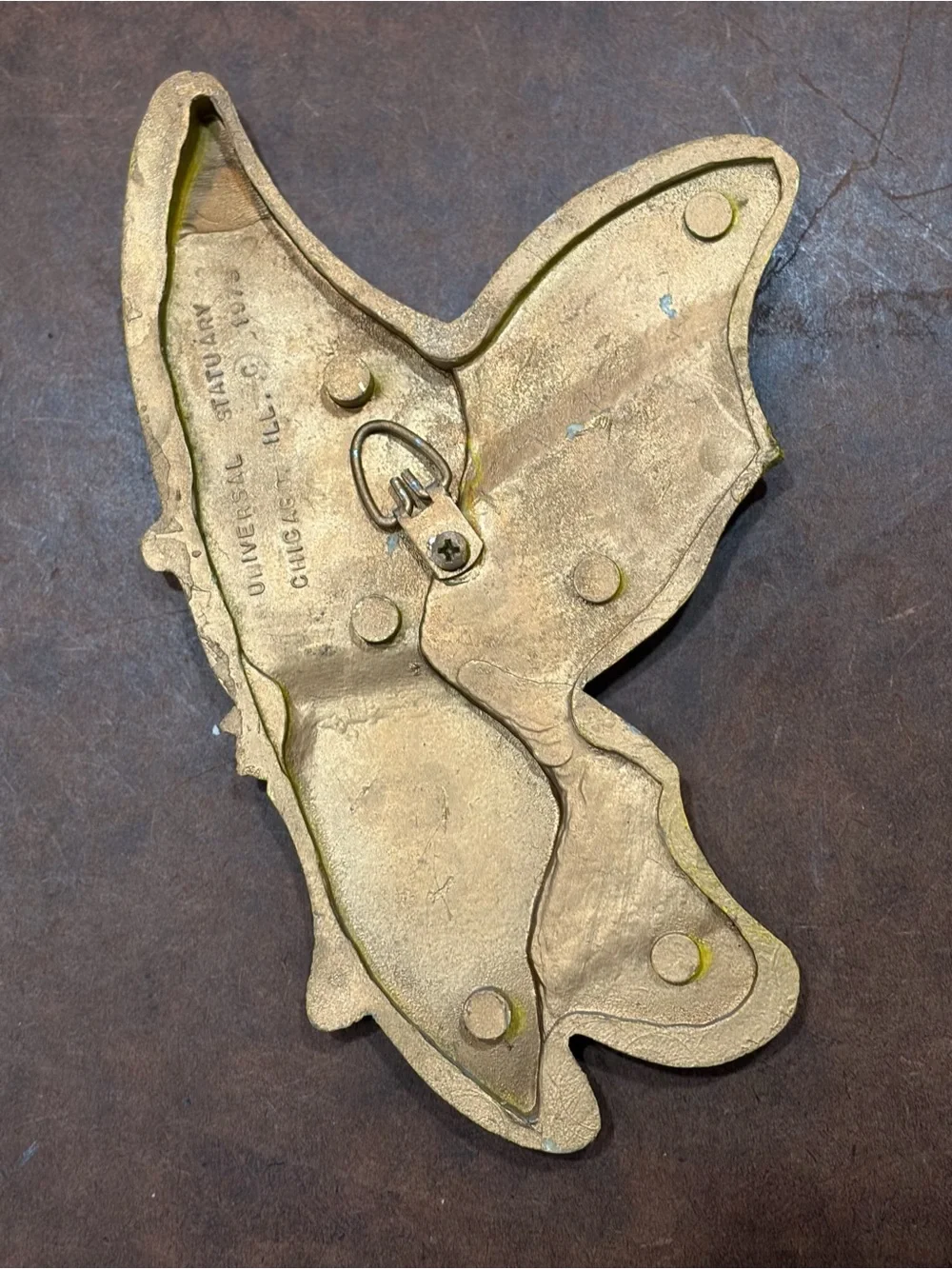 Vintage- 🦋 Butterfly Decor- ‘73 Homco & Universal Statuary Corp. of Chicago, IL